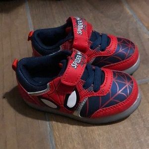 Spider-Man light up shoes